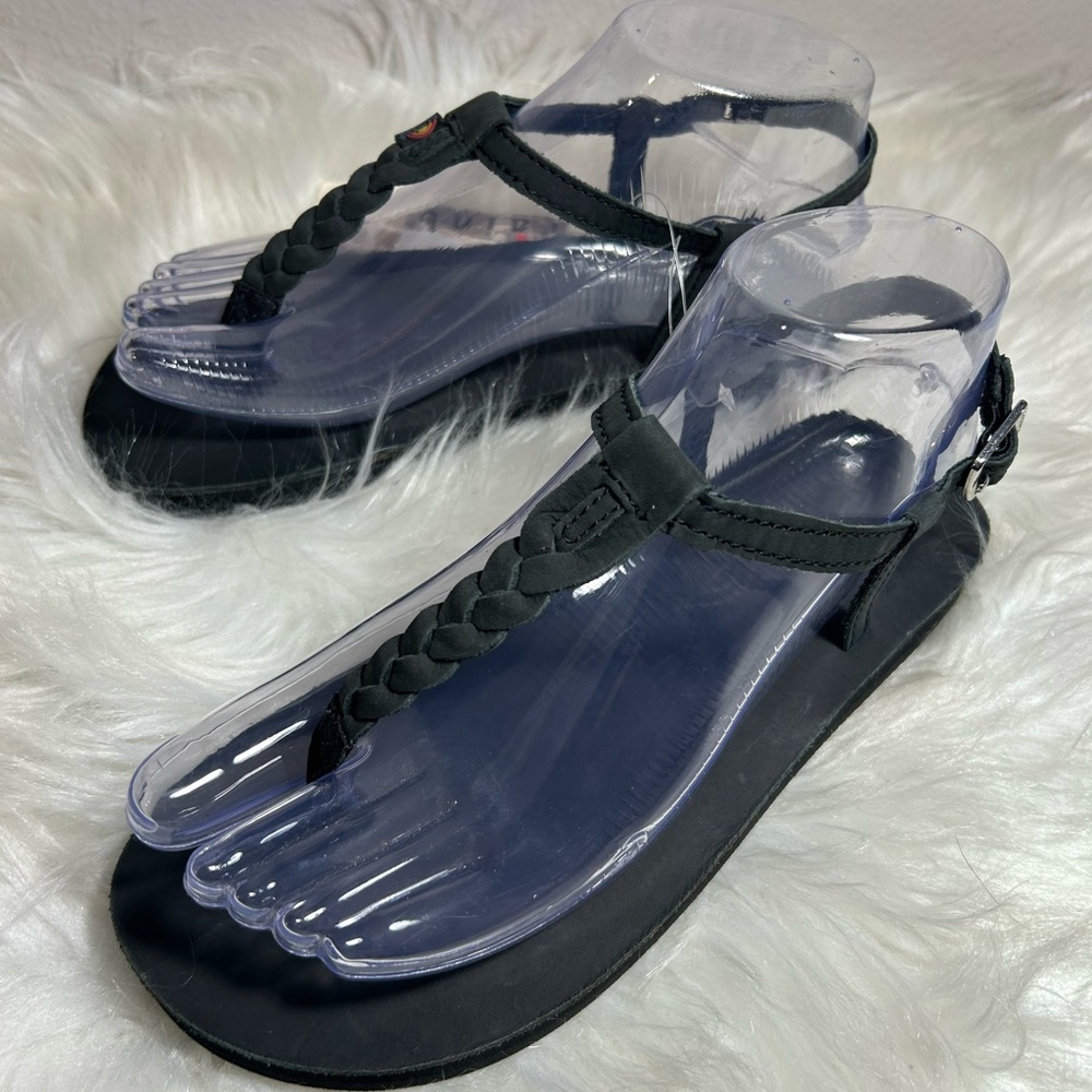 Rainbow Girls  Sandals T-Street Black Size 4-5